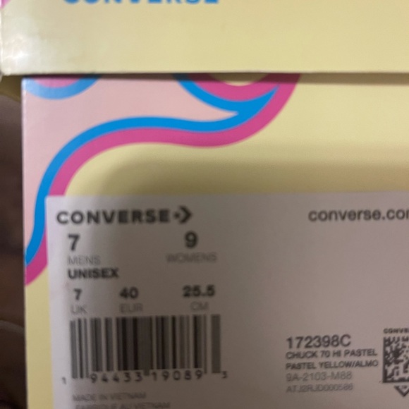 Converse Golf Le Fleur x Chuck 70 High 'Flame - Picture 3 of 7
